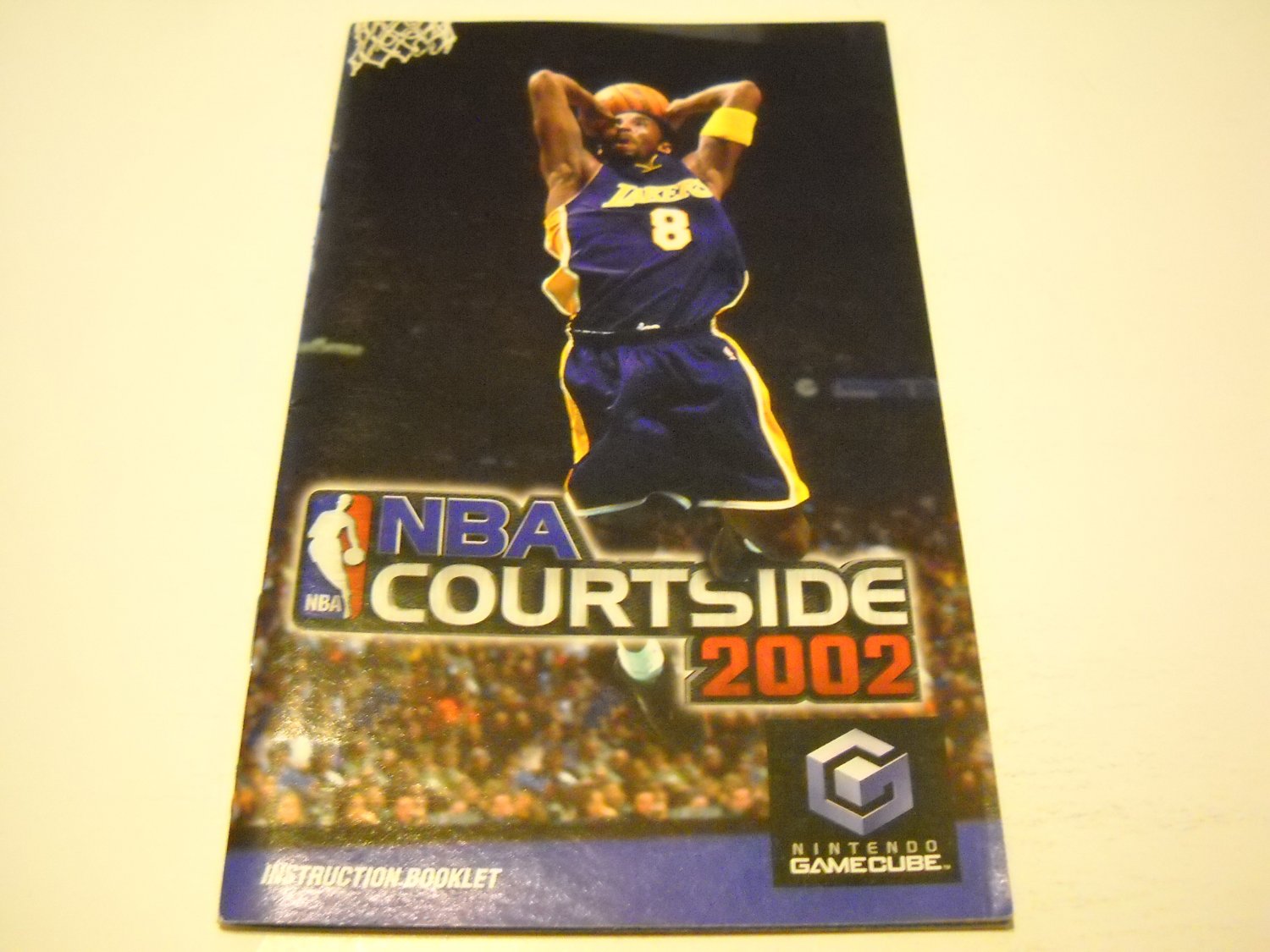 Manual ONLY ~ for NBA Courtside 2002 Gamecube