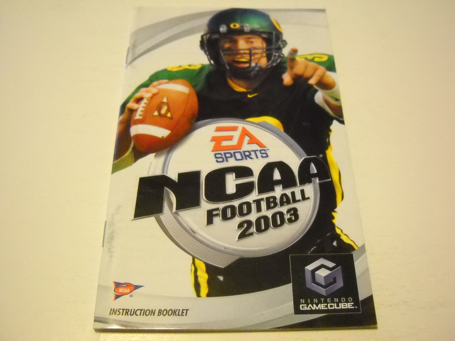 Manual ONLY ~ for NCAA Football 2003 Gamecube
