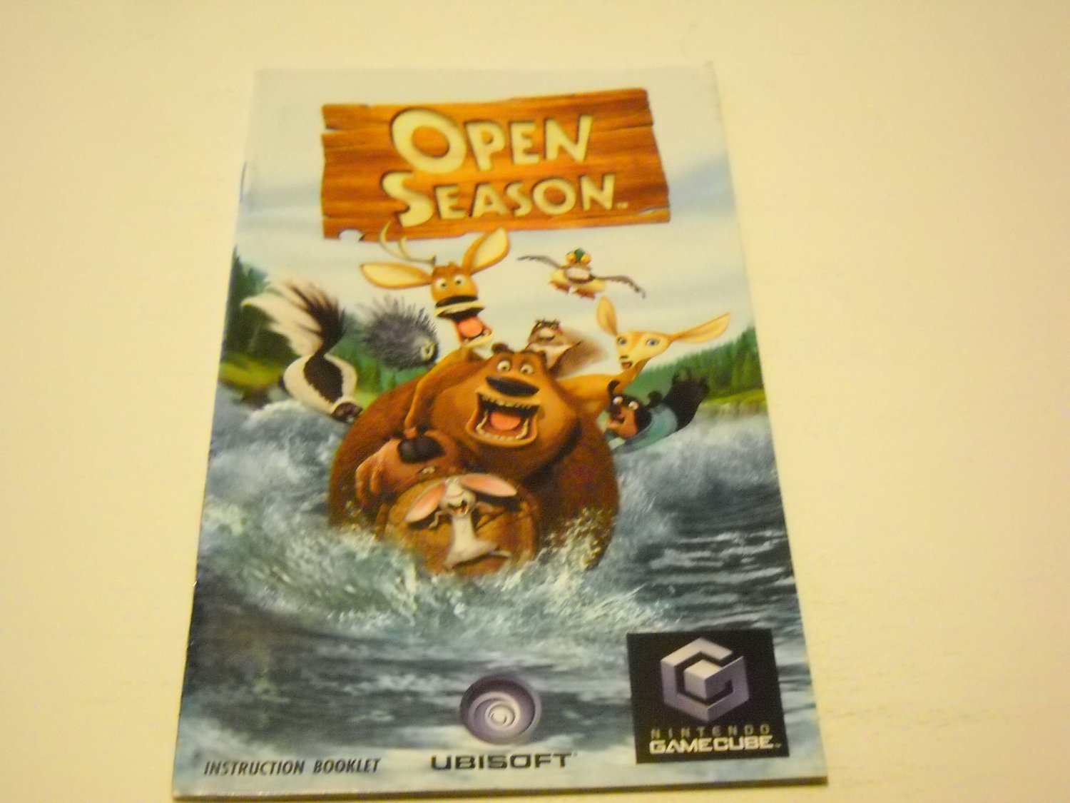 Manual ONLY ~ for Open Season Gamecube