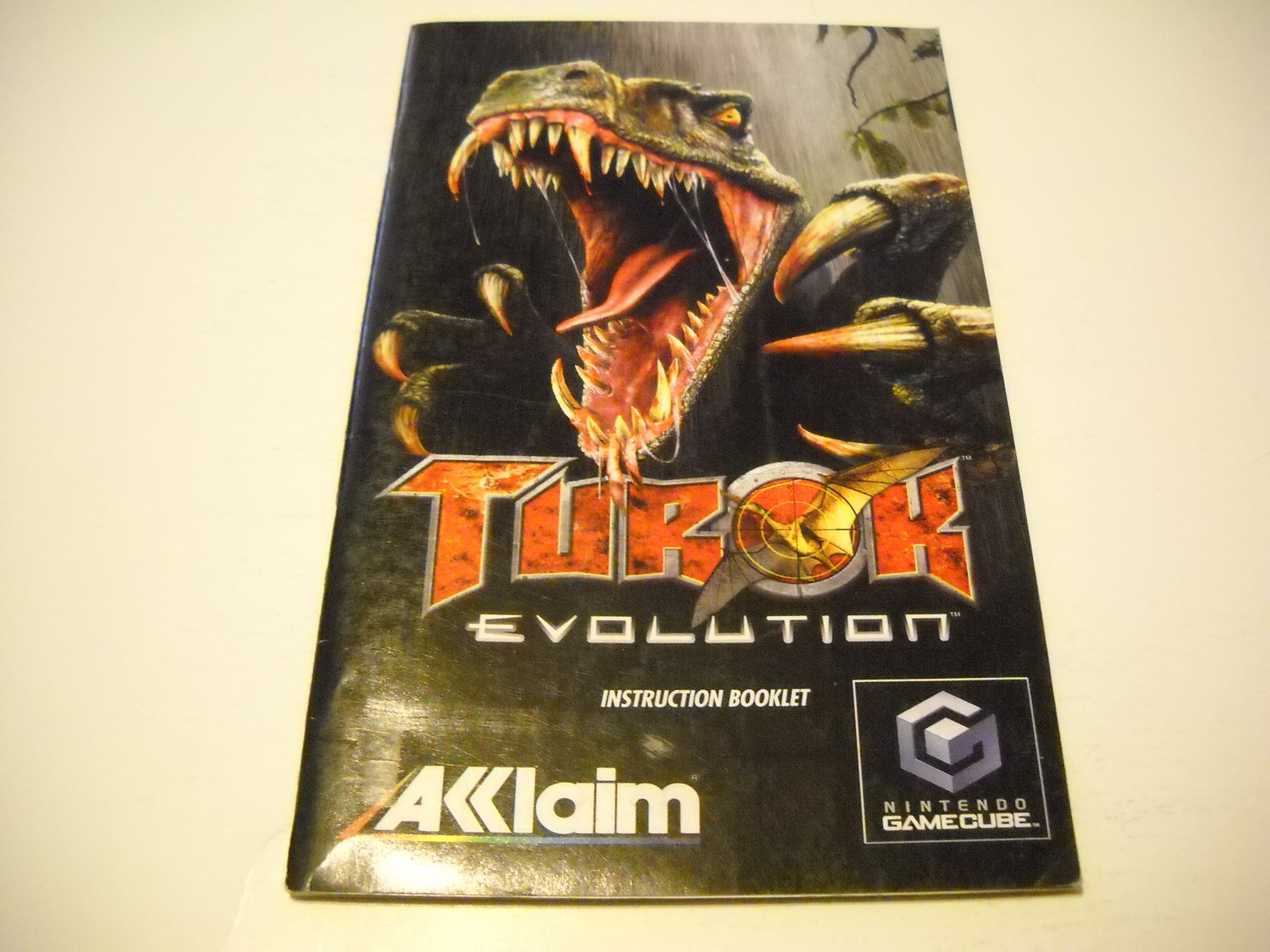 Manual ONLY ~ for Turok Evolution Gamecube