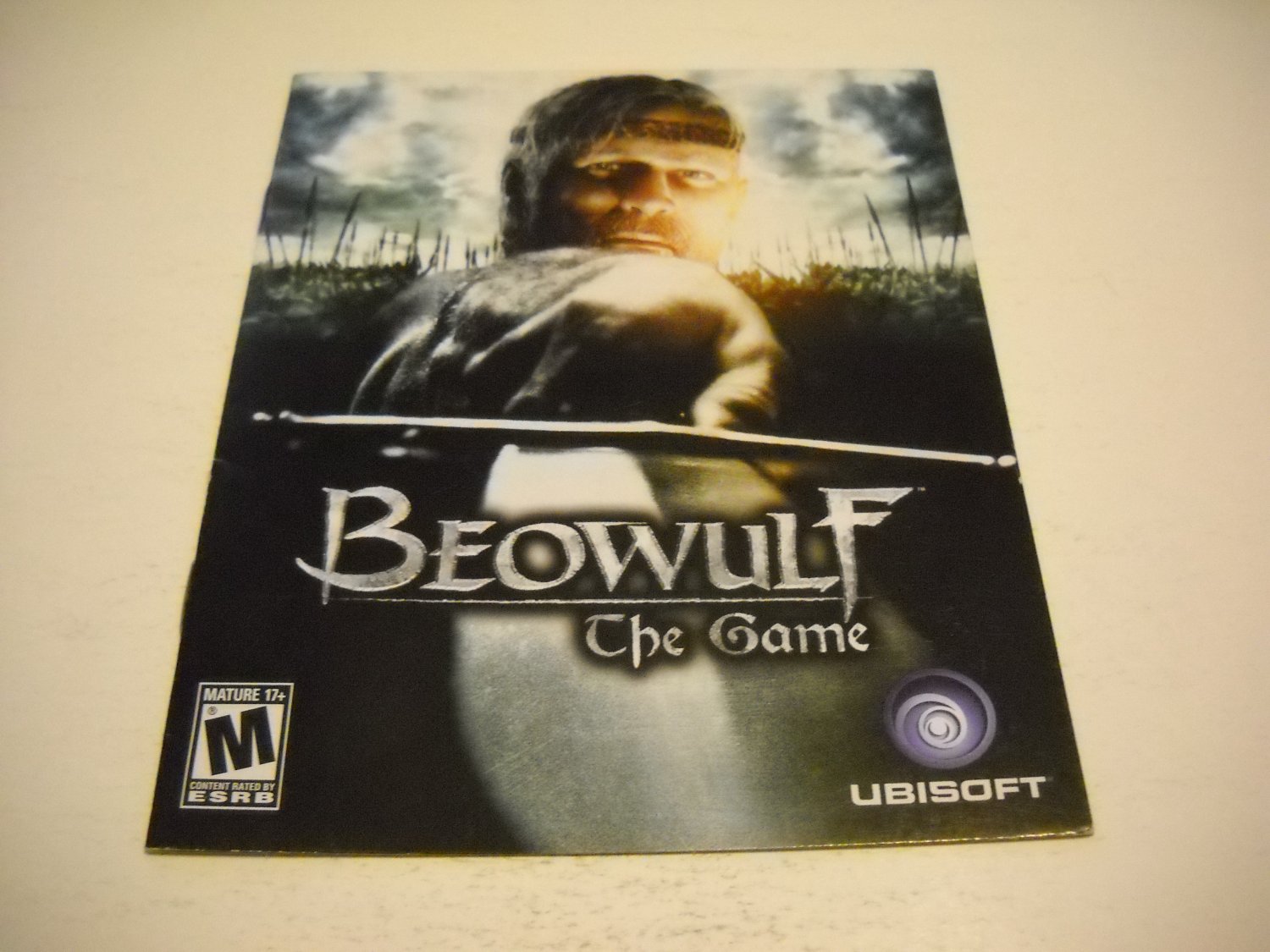 Manual ONLY ~ for Beowolf The Game , PS3