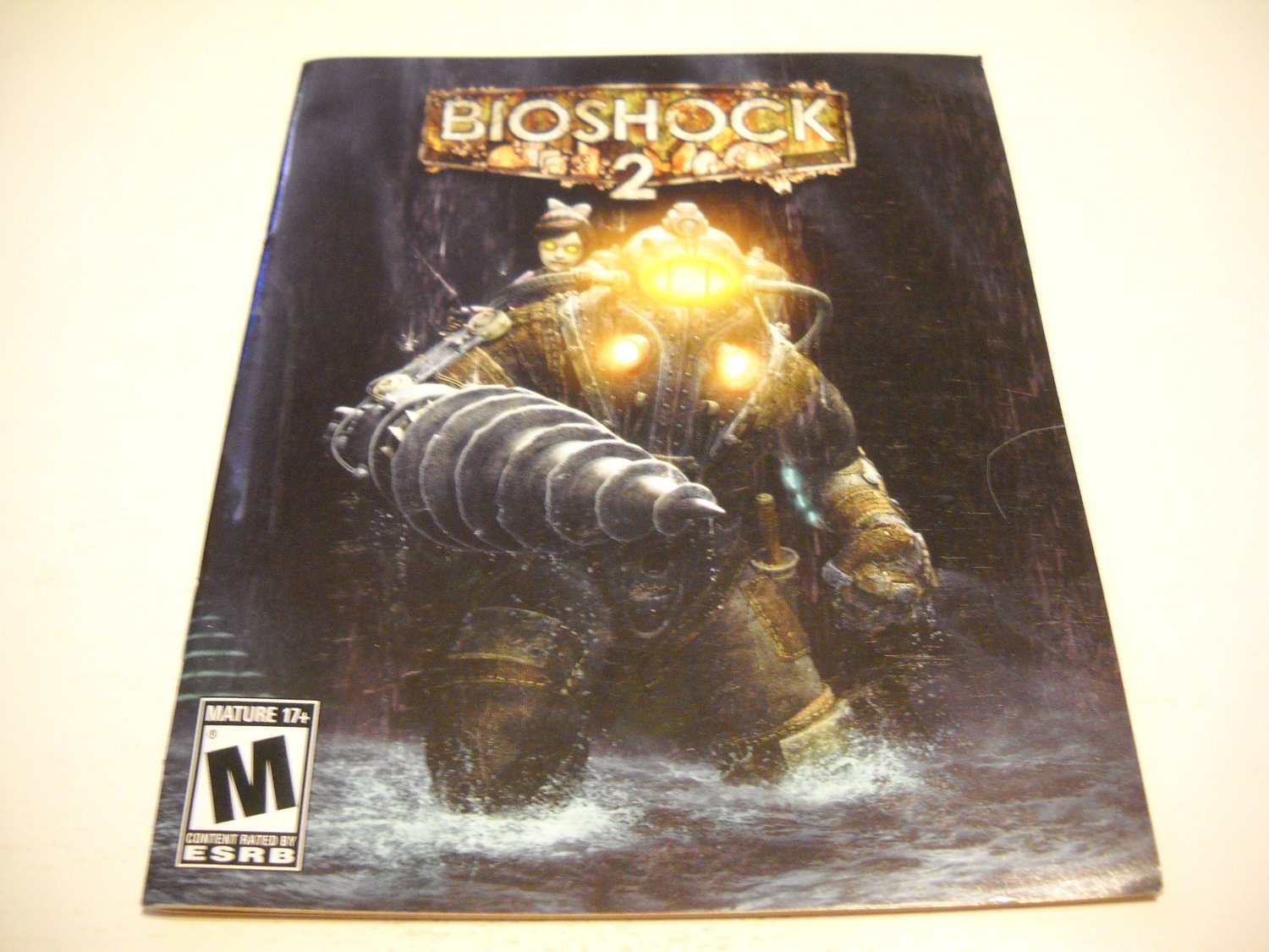 Manual ONLY ~ for Bioshock 2 , PS3