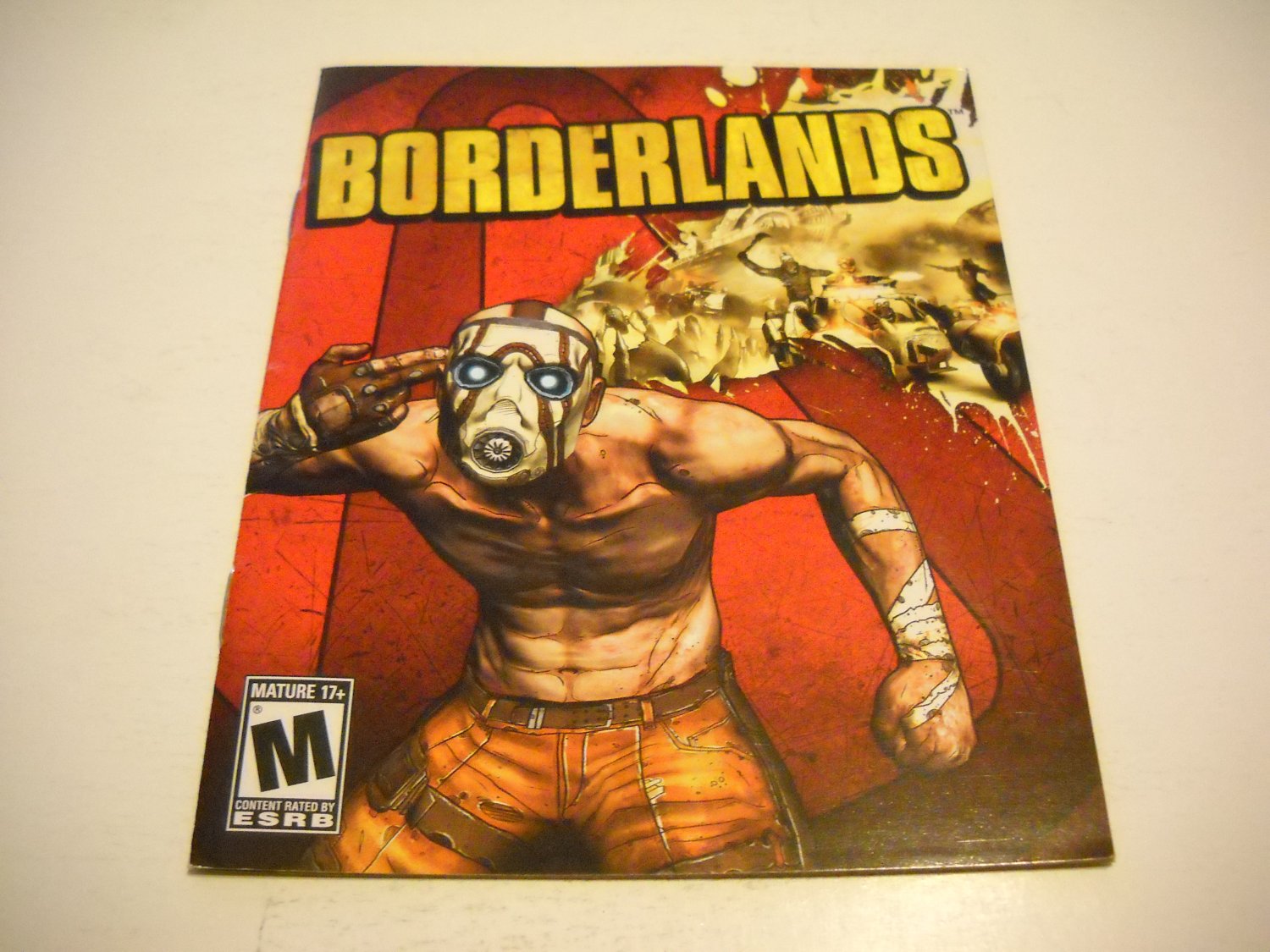 Manual ONLY ~ for Borderlands , PS3