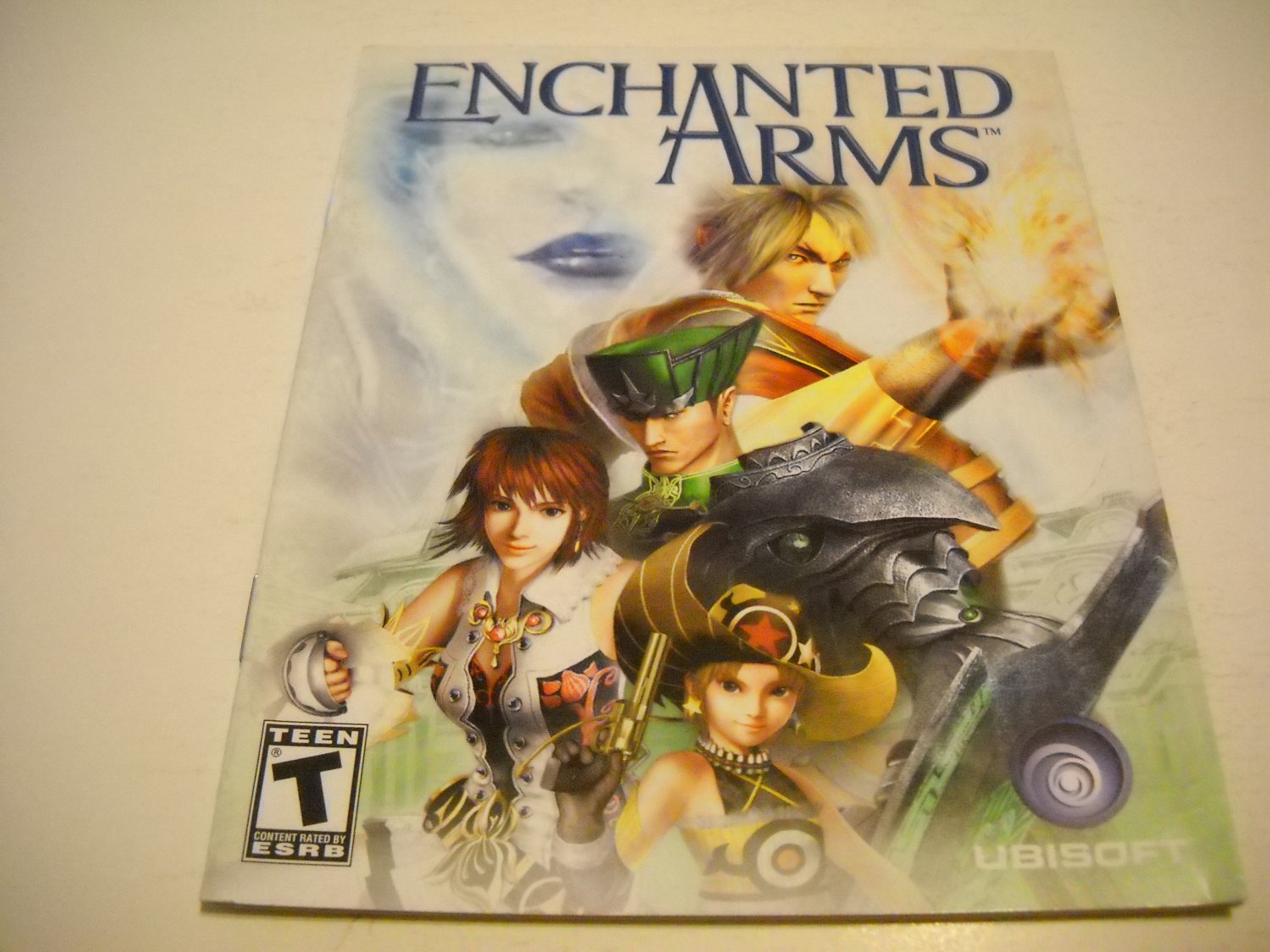 Manual ONLY ~ for Enchanted Arms , PS3