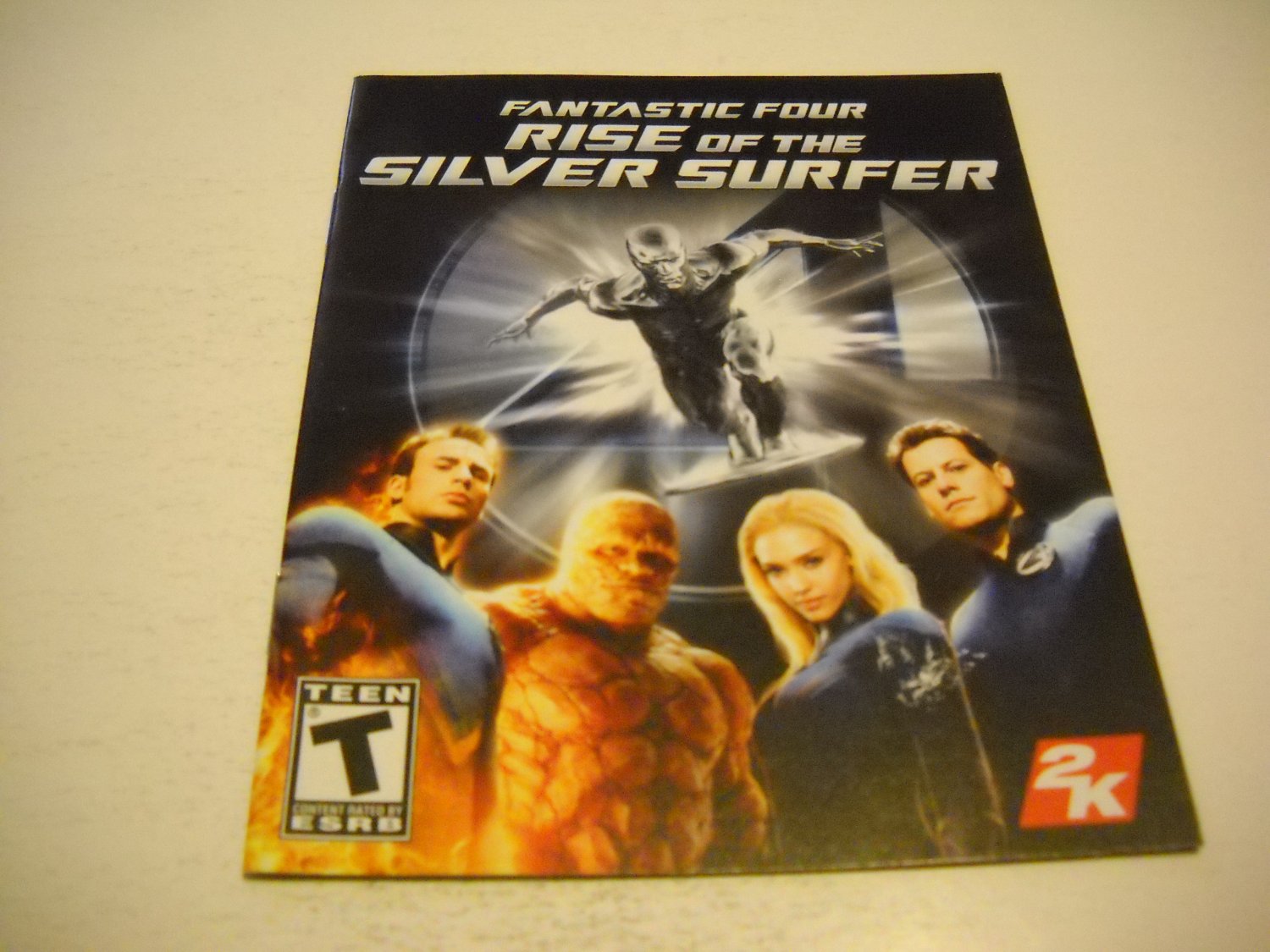 Manual ONLY ~ for Fantastic Four Rise of the Silver Surfer , PS3