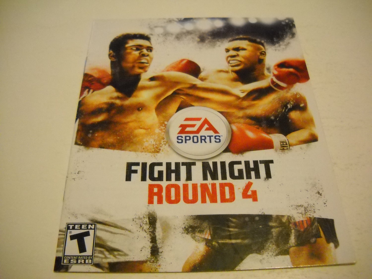 Manual ONLY ~ for Fight Night Round 4 , PS3