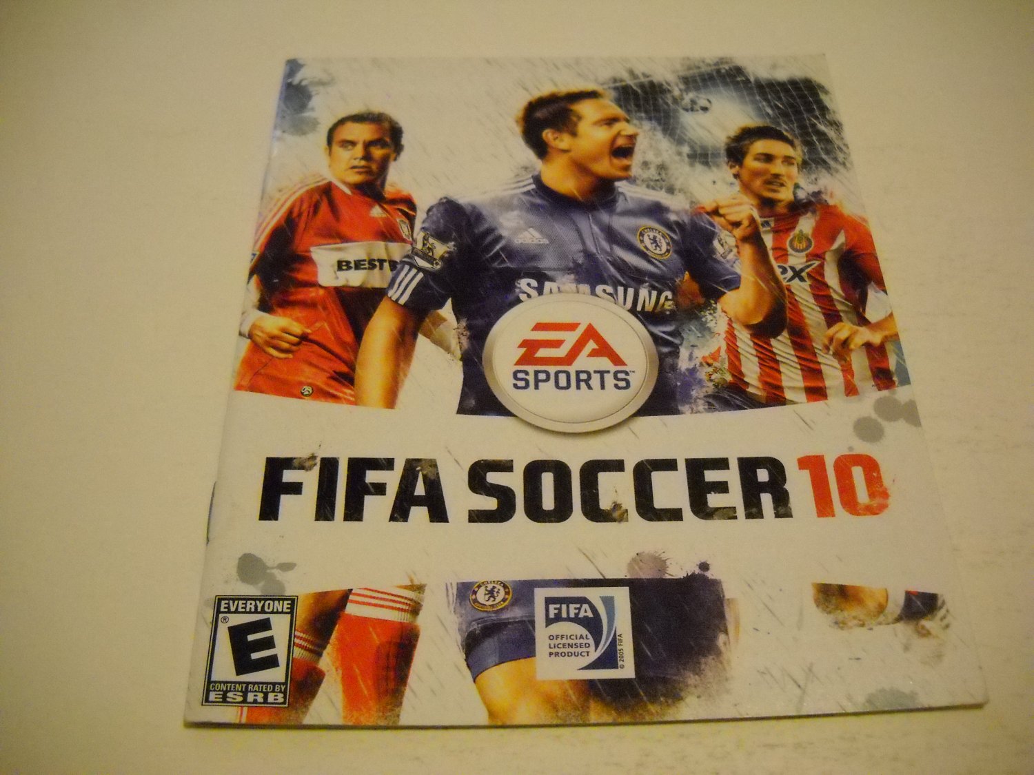 Manual ONLY ~ for Fifa Soccer 10 , PS3