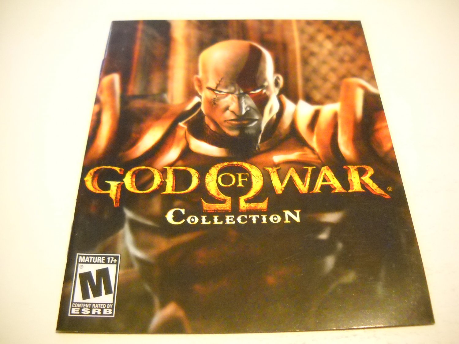 Manual ONLY ~ for God of War Collection , PS3