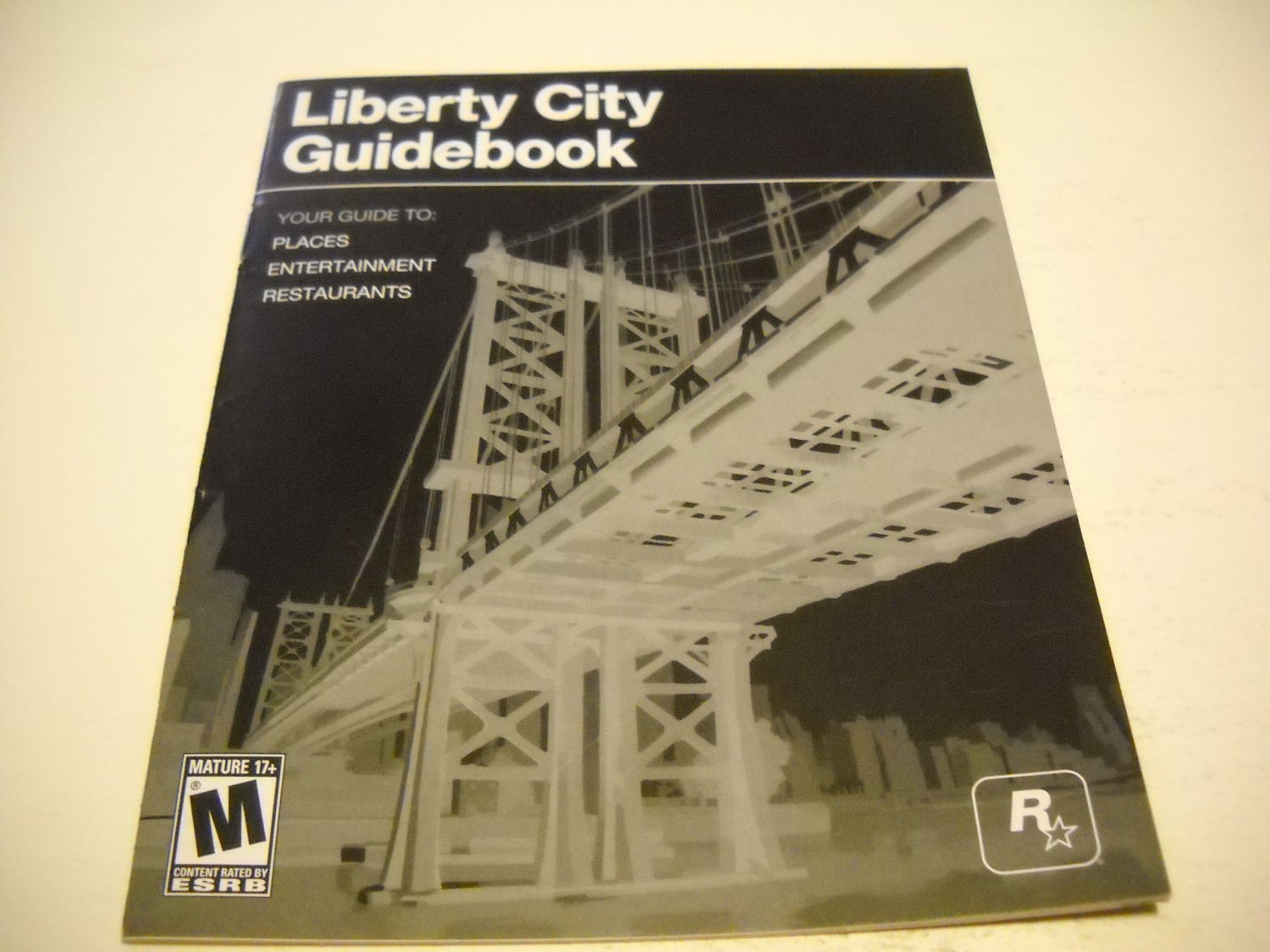 Manual ONLY ~ for Grand theft Auto Liberty City Guidebook , PS3