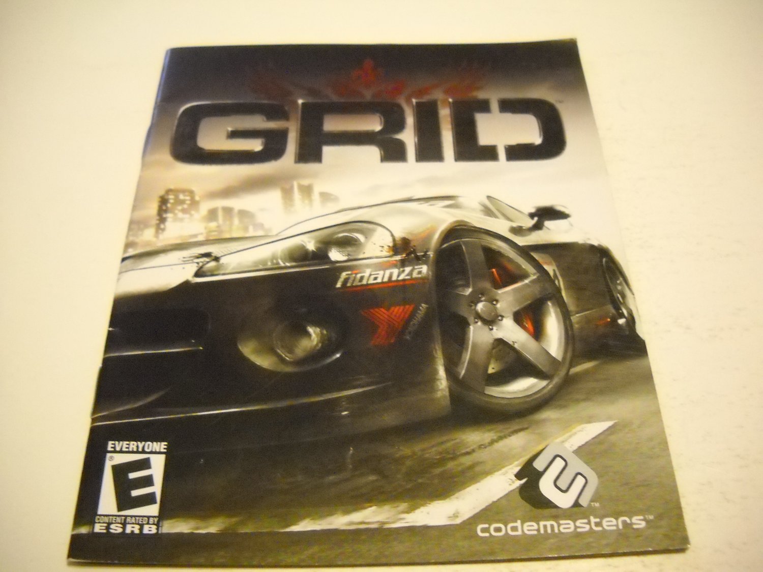 Manual ONLY ~ for Grid , PS3