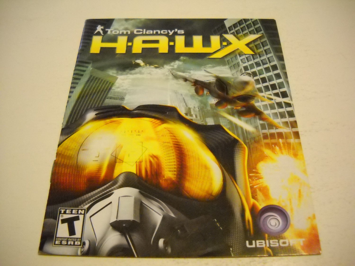 Manual ONLY ~ for Hawx , PS3