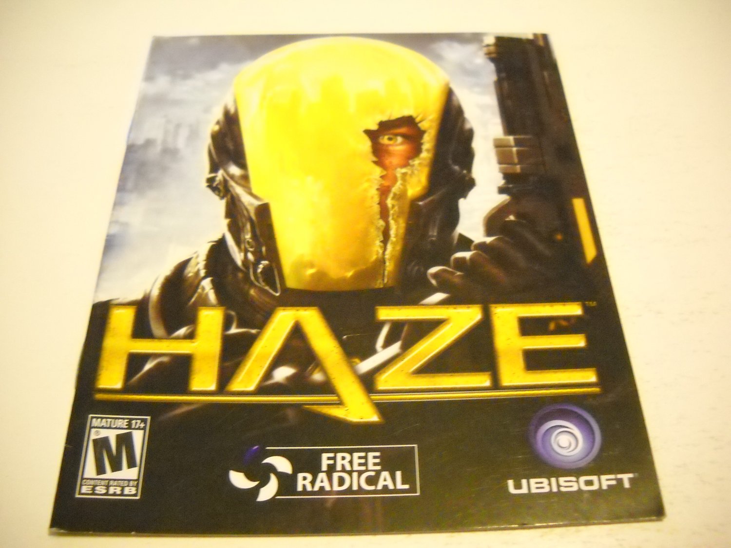 Manual ONLY ~ for Haze , PS3