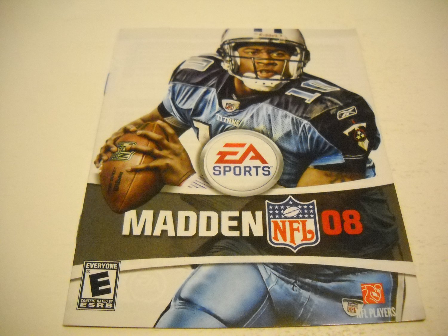 Manual ONLY ~ for Madden 08 , PS3