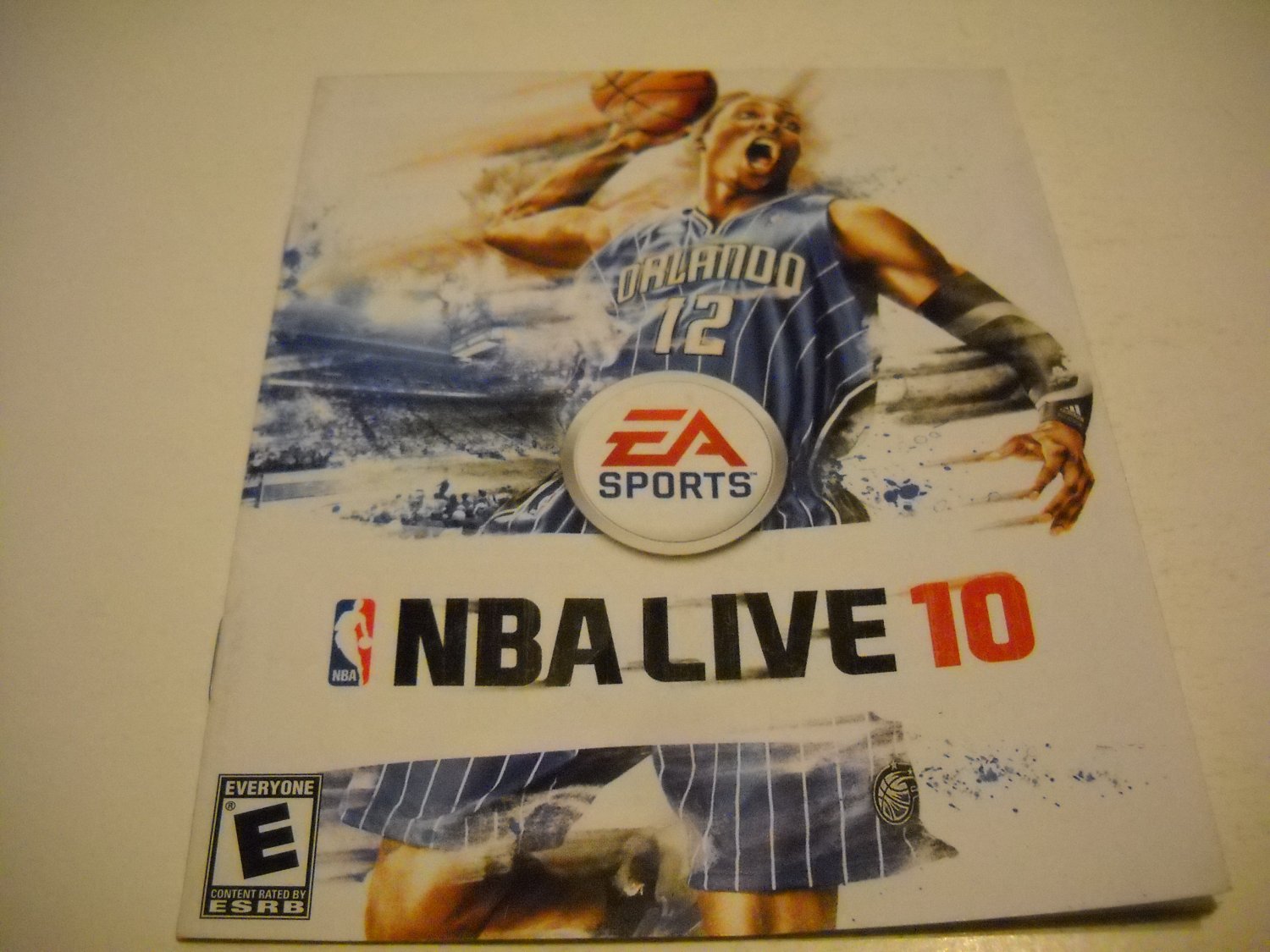 Manual ONLY ~ for NBA Live 10 , PS3