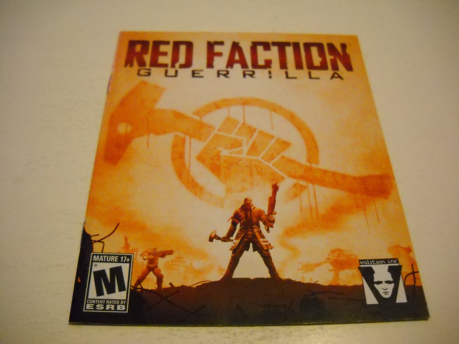 Manual ONLY ~ for Red Faction Guerrilla , PS3