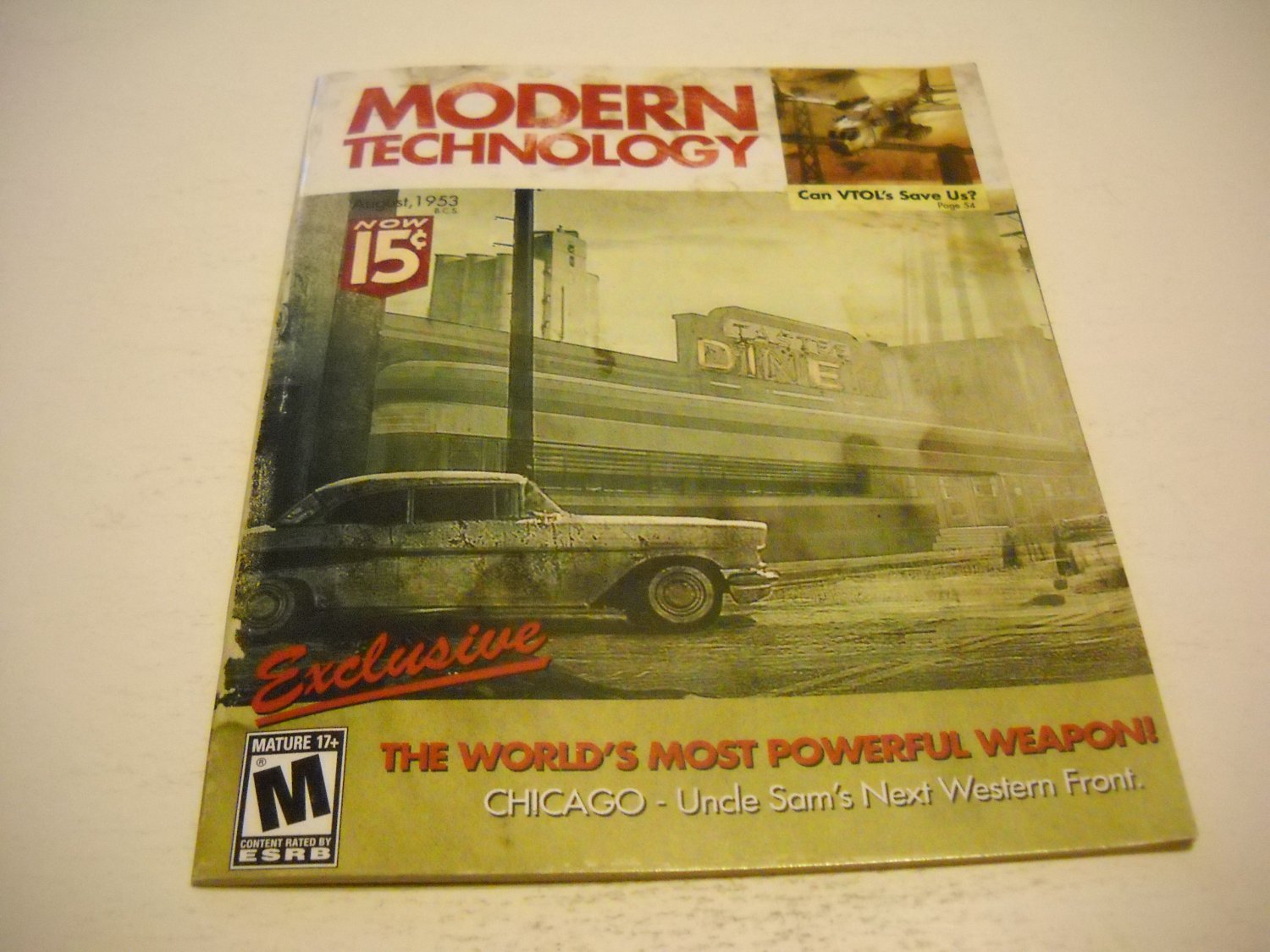 Manual ONLY ~ for Resistance 2 , PS3