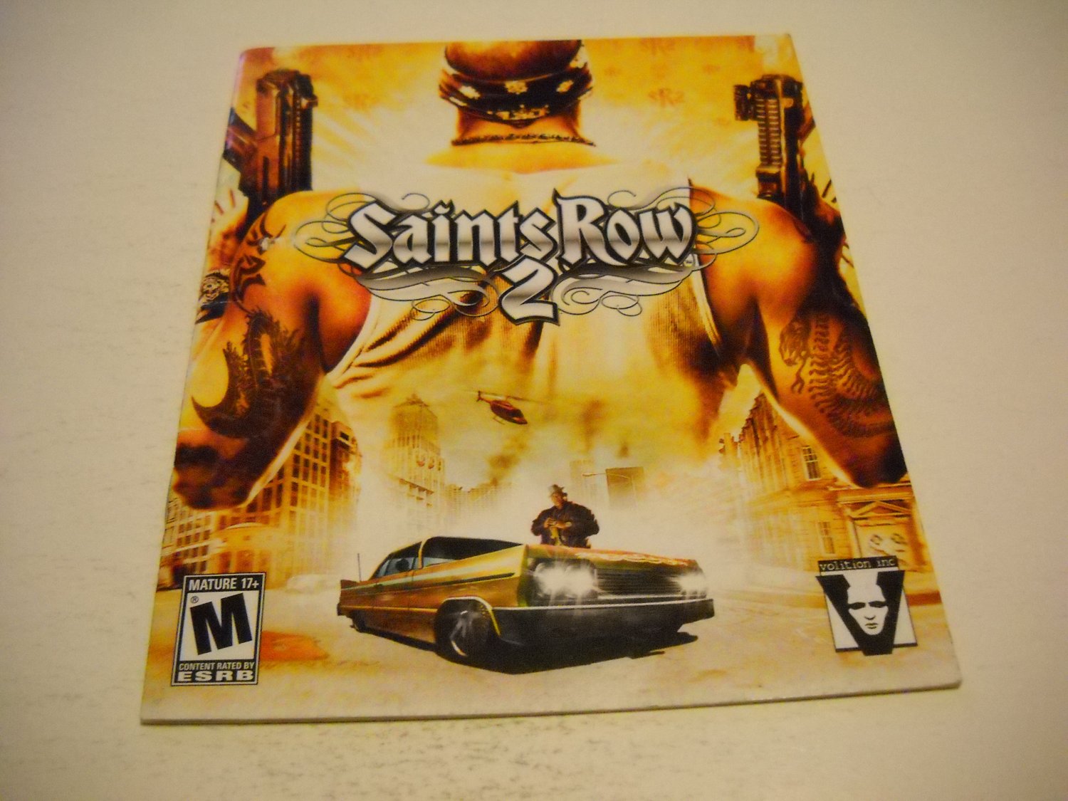 Manual ONLY ~ for Saints Row 2 , PS3