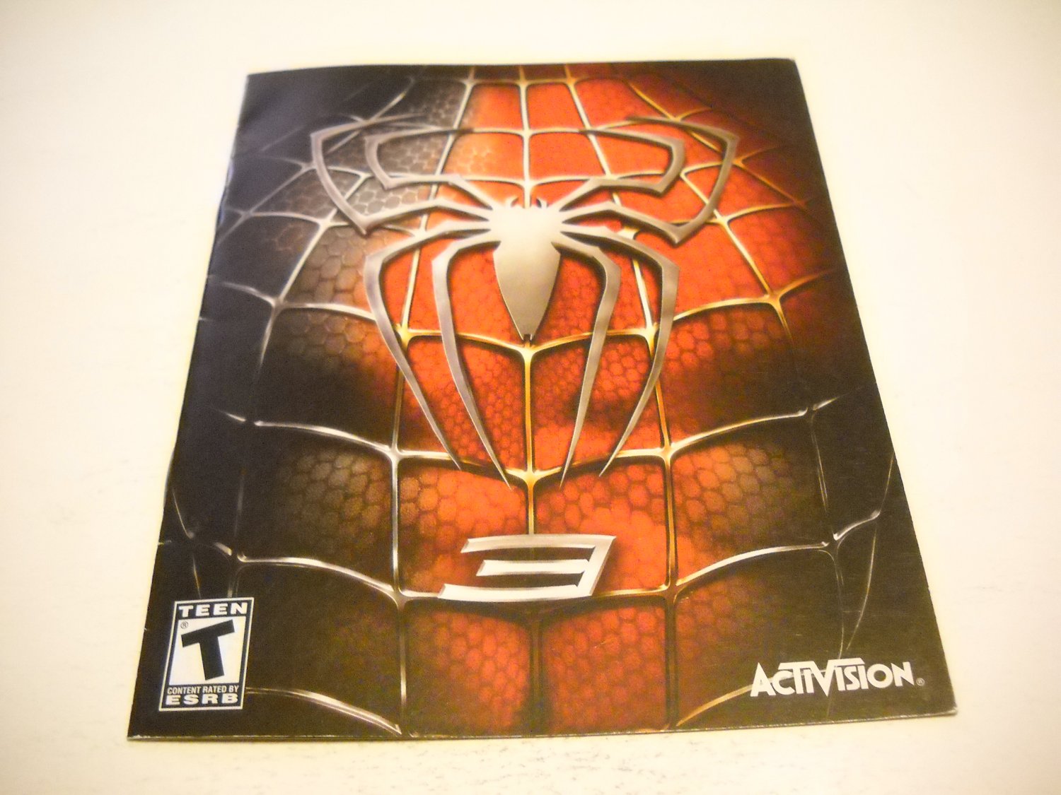 Manual ONLY ~ for Spider-man 3 , PS3