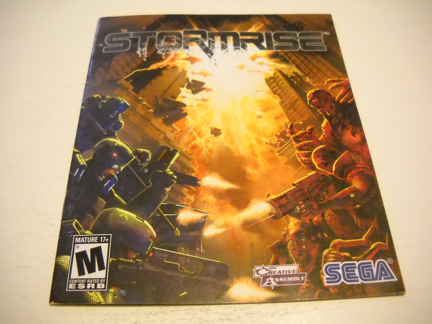 Manual ONLY ~ for Stormrise , PS3