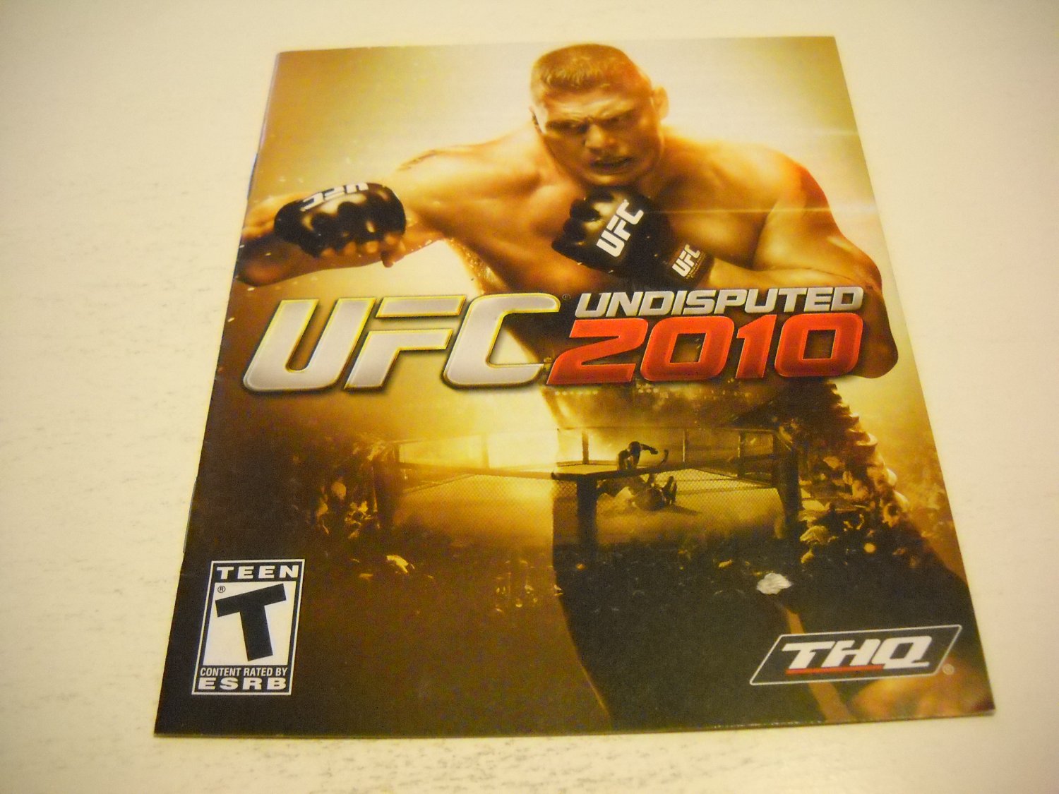 Manual ONLY ~ for UFC Undisputed 2010 , PS3