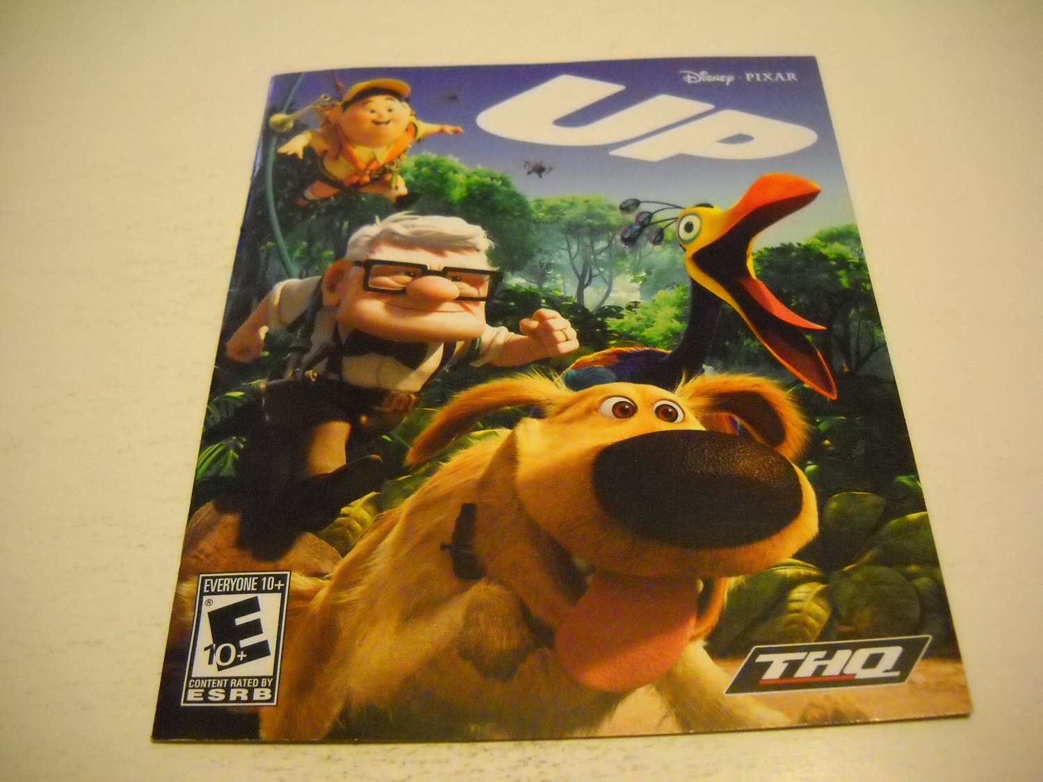 Manual ONLY ~ for Disney Pixar UP , PS3