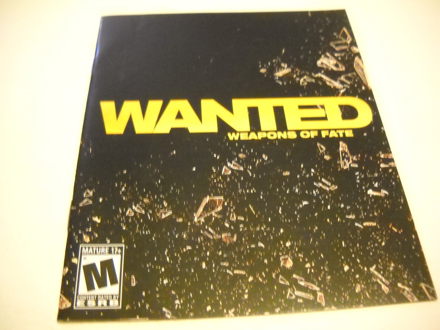Manual ONLY ~ for Wanted Weapons of Fate , PS3