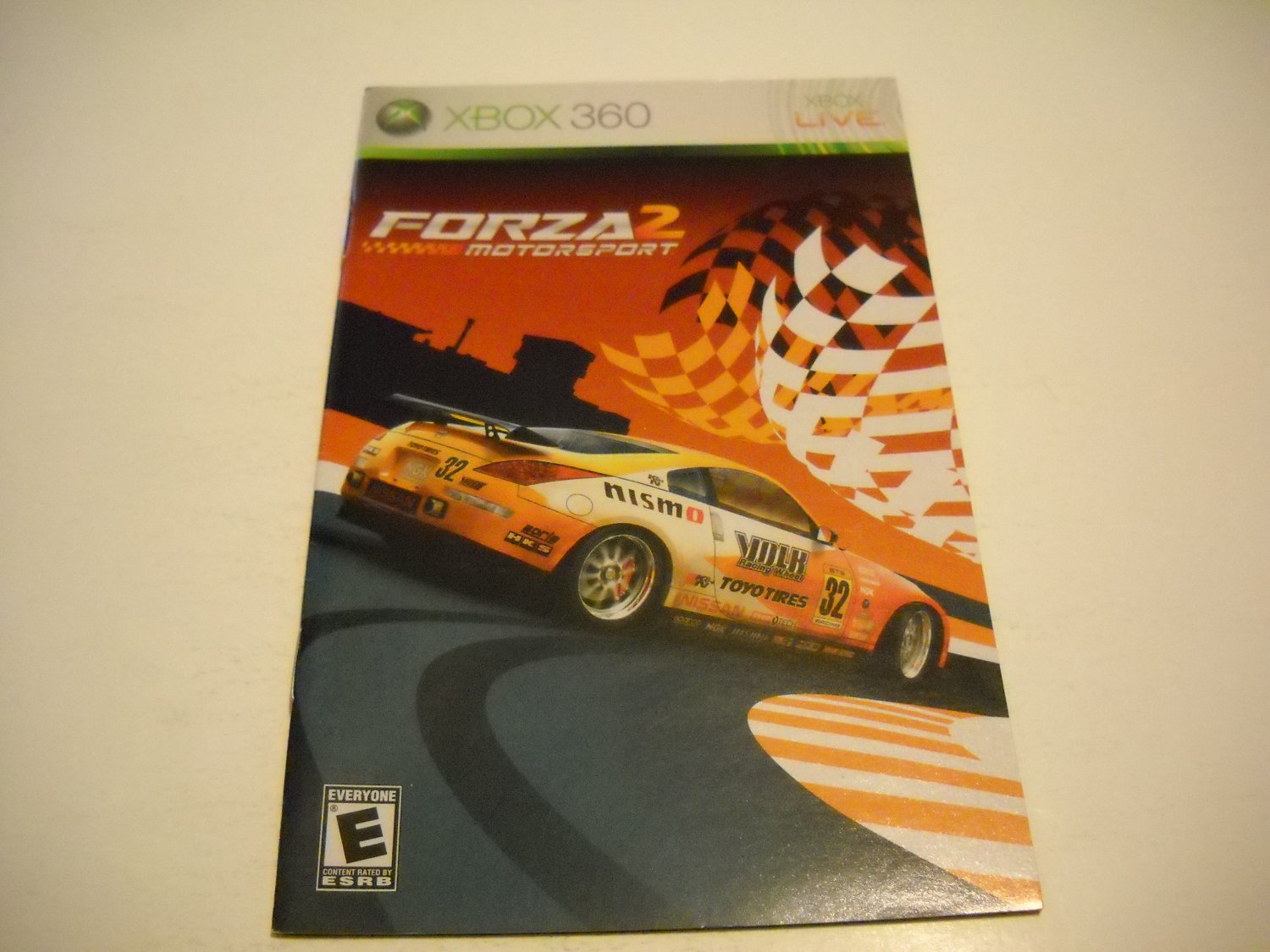 Manual ONLY ~ for Forza 2 Motorsport - Xbox 360 Instruction Booklet