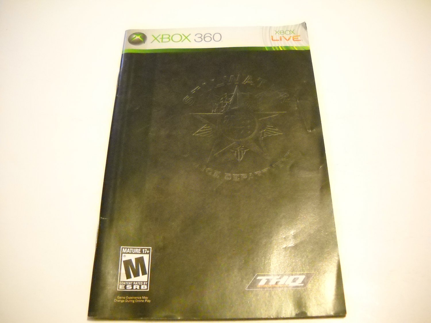 Manual ONLY ~ for Saints Row - Xbox 360 Instruction Booklet