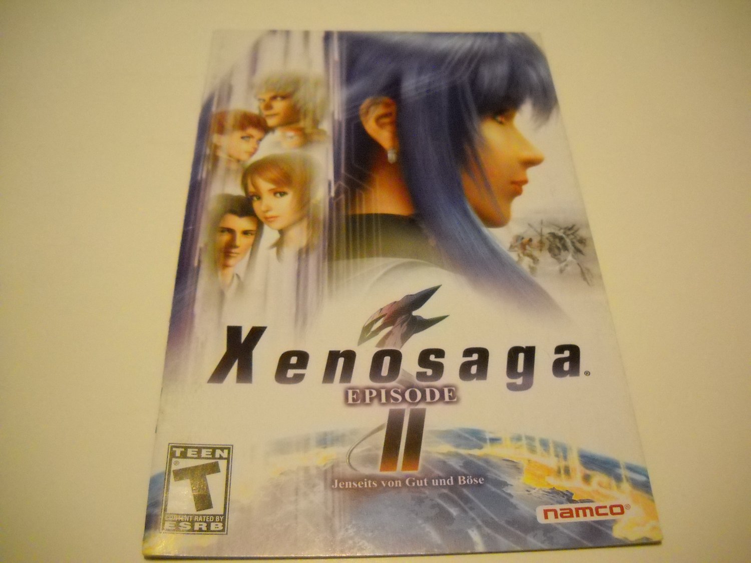 Manual ONLY ~ for Xenosaga Episode II / 2 Jenseits von Gut und Bose Ps2