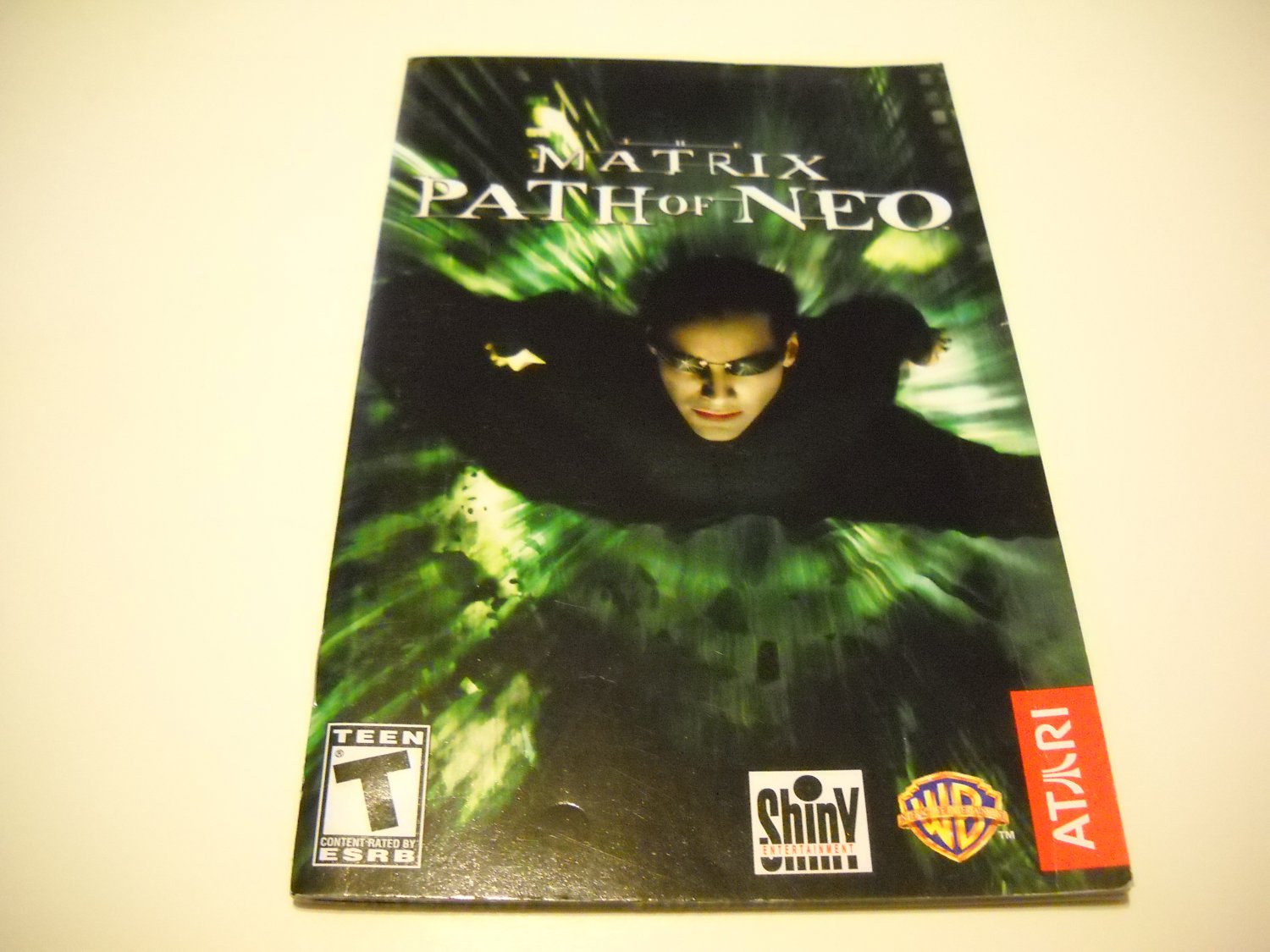 Manual ONLY ~ for The Matrix Path of Neo Ps2