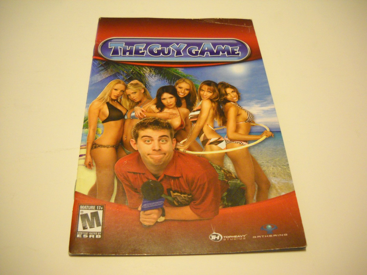 Manual ONLY ~ for The Guy Game Ps2