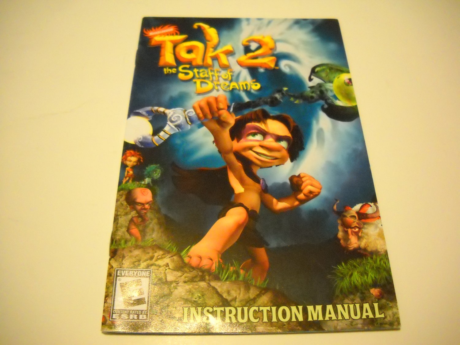 Manual ONLY ~ for Tak 2 The Staff of Dreams Ps2