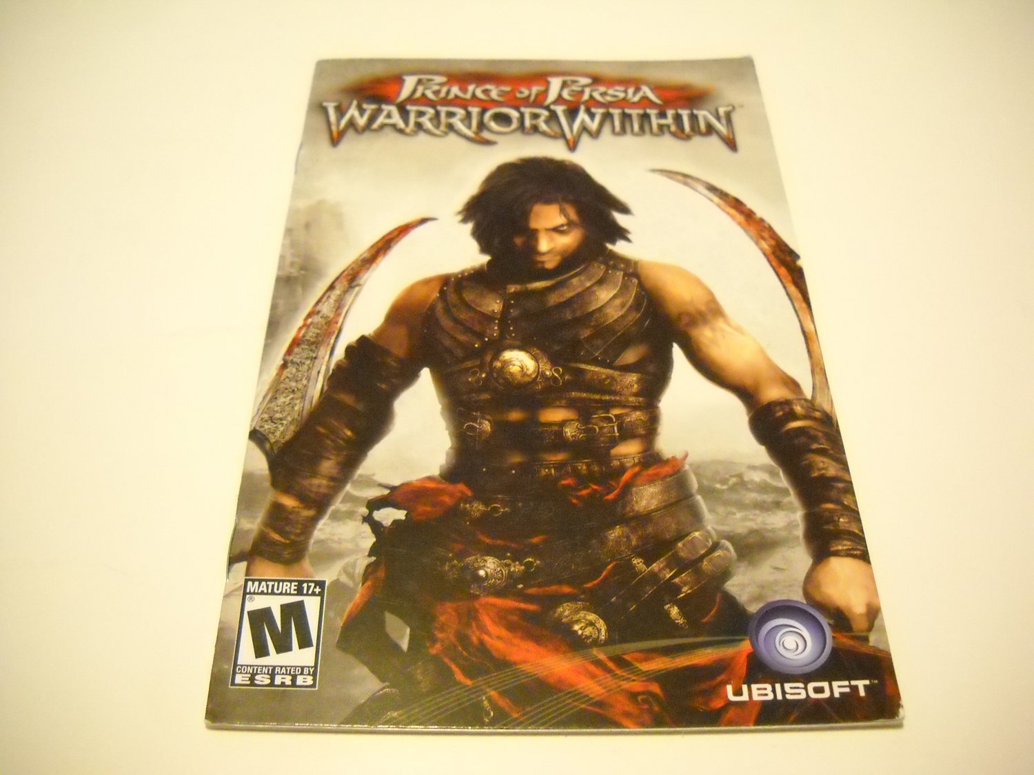 Manual ONLY ~ for Prince of Persia Warrior Within Ps2