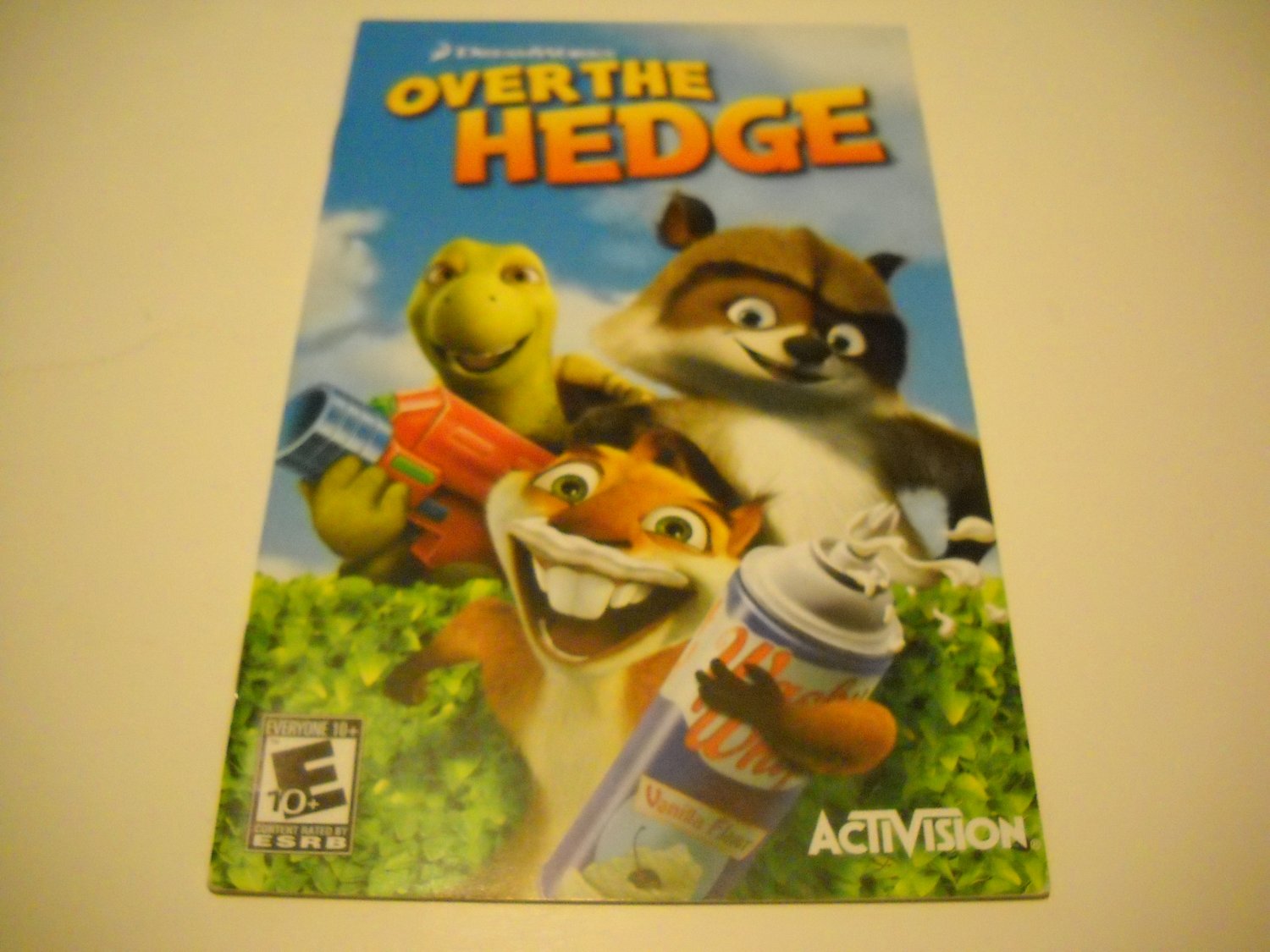 Manual ONLY ~ for Over the Hedge Ps2