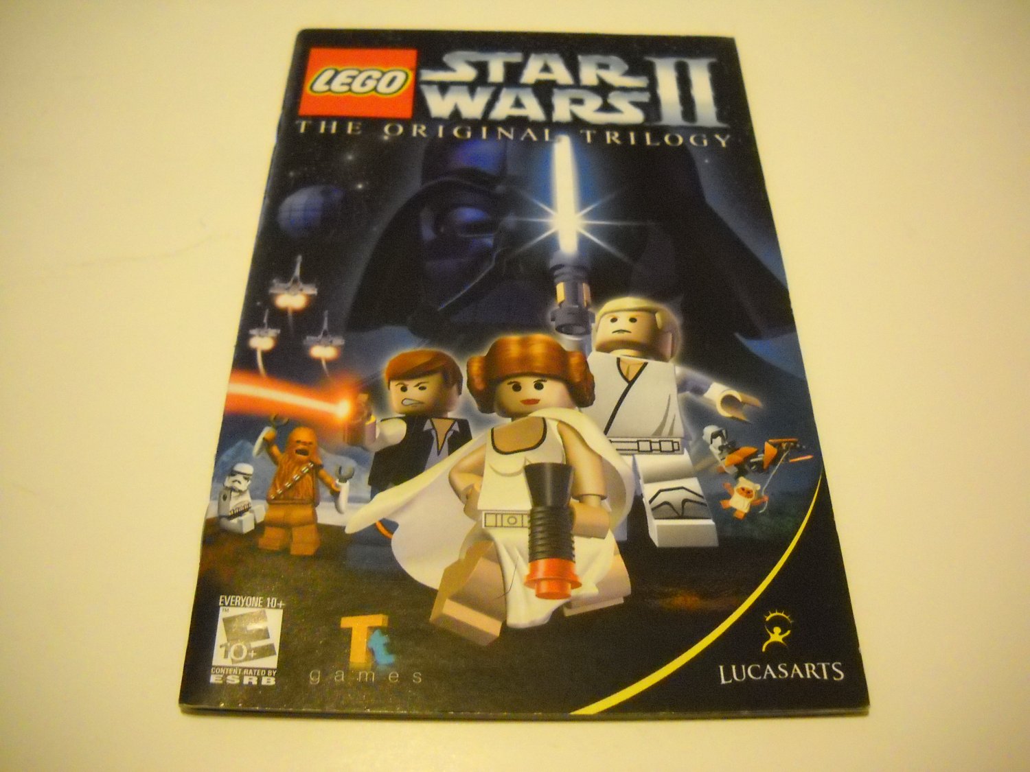 Manual ONLY ~ for Lego Star Wars II The Original Trilogy Ps2