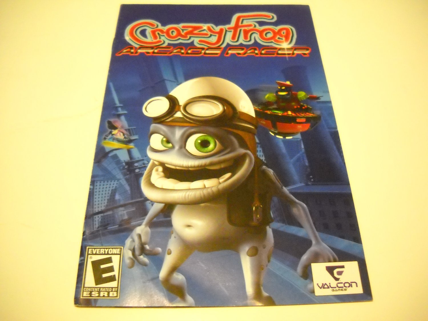 Manual ONLY ~ for Crazy Frog Arcade Racer Ps2