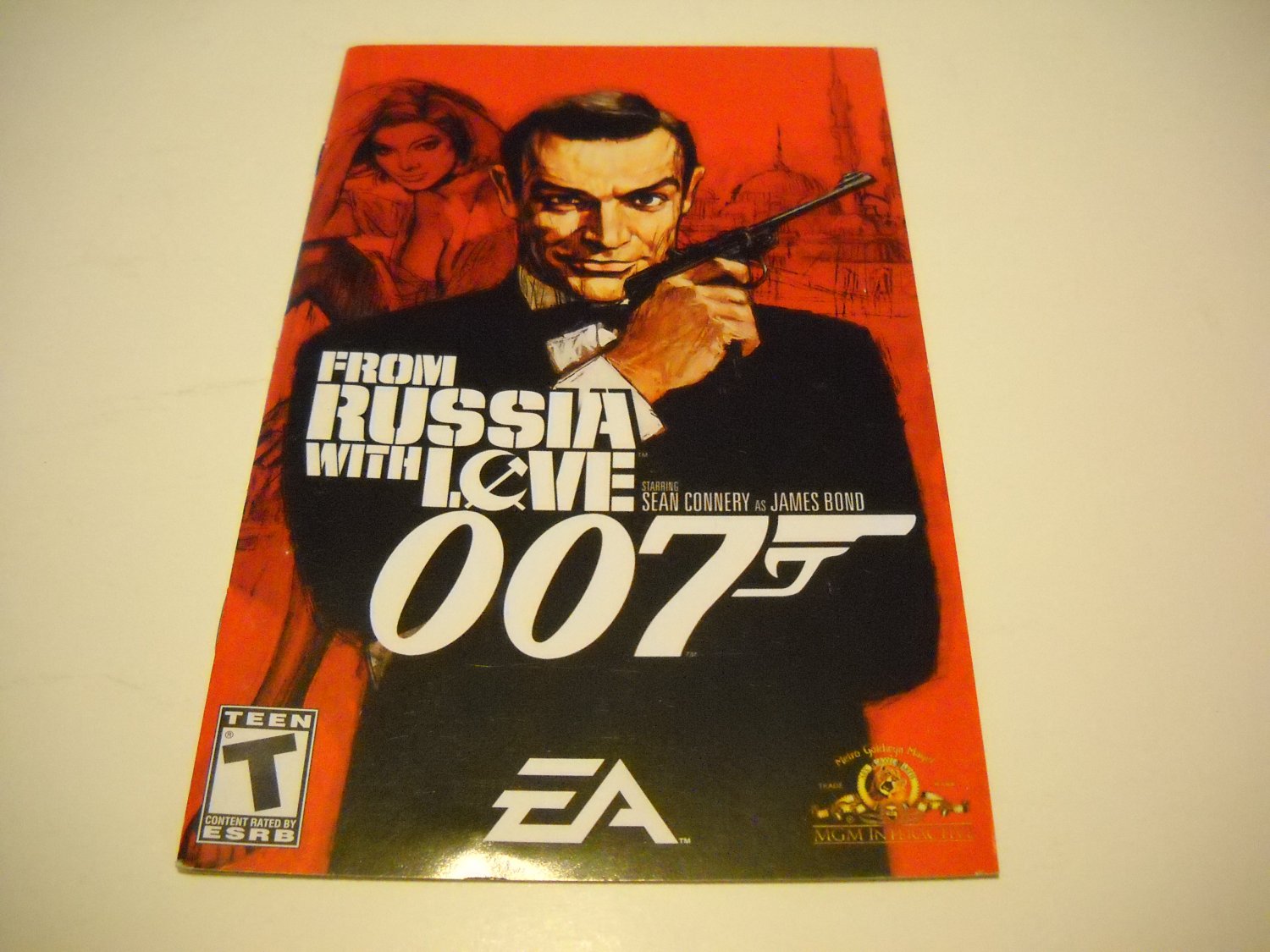 Manual ONLY ~ for 007 From Russia With Love Ps2