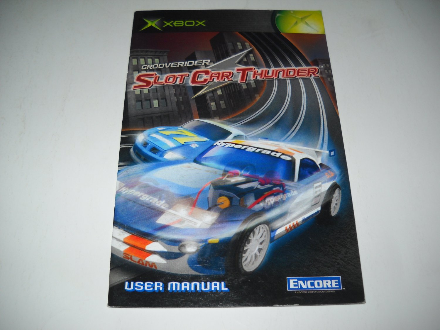 Manual ONLY ~ for Grooverider Slot Car Thunder Xbox