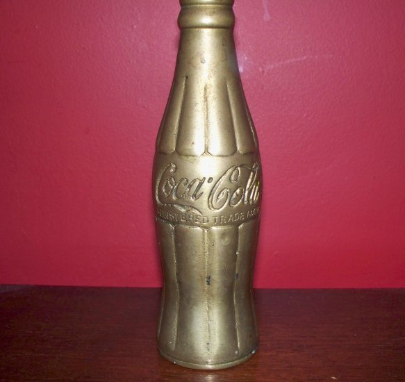 Brass Coca Cola Bottle 