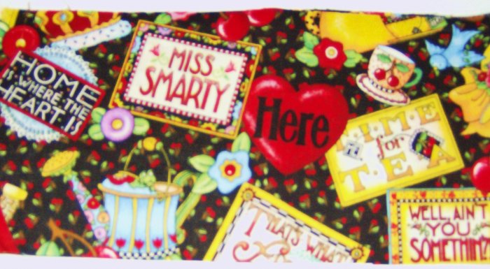 Home is where the heart is fabric