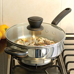 24cm Fryer with Glass Cover