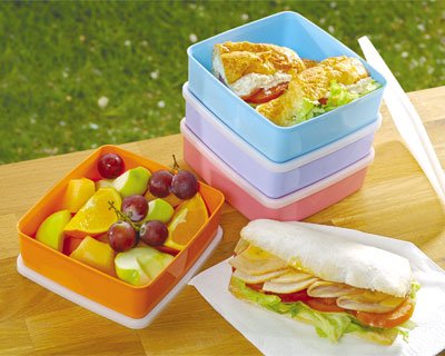 680ml Large Square Away Set (4)