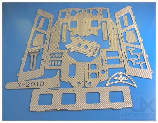 X50 nitro to elec. conversion kit Silver