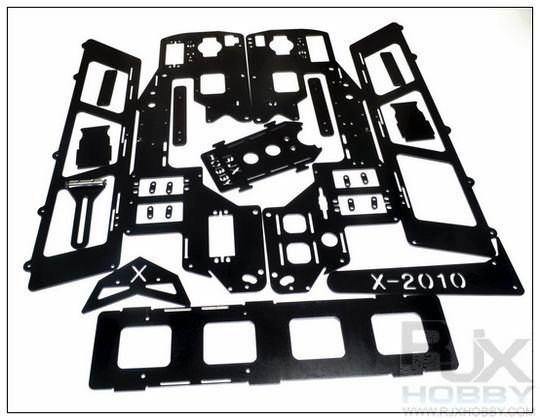 X90 nitro to elec. conversion kit FRP
