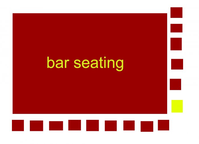 BAR SEAT - B11
