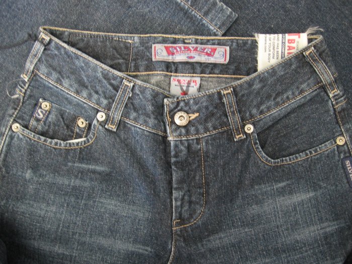 Silver Jeans Denims Sz 27/33 Contour Waist BKE 45