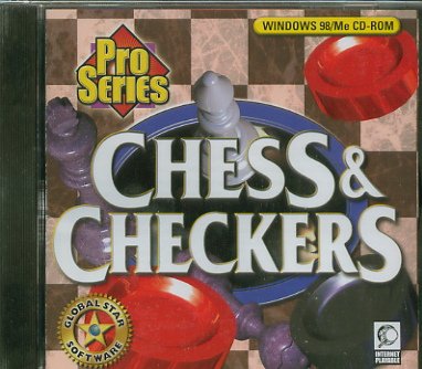 (Free Shipping) Pro Series Chess & Checkers PC Game New!