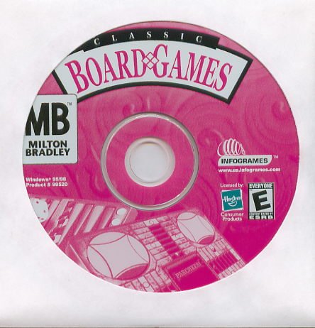 (Free Shipping) Milton Bradley Classic Board Games 7 Full Games for PC