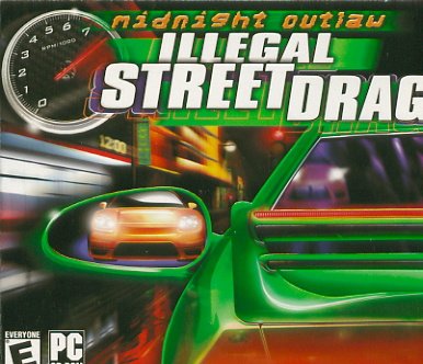 Midnight Outlaw Illegal Street Drag PC-CD New! (Free Shipping)