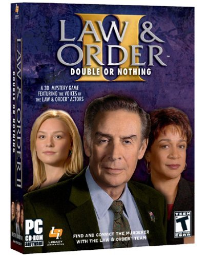 Law and Order Double or Nothing PC game NEW! Free Shipping
